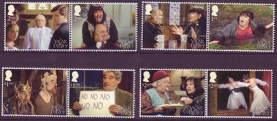 (image for) SG5261 / 68 2025 The Vicar Of Dibley unmounted mint set of 8